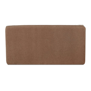 Isla Left Arm Facing Chair Mocha Slipcover