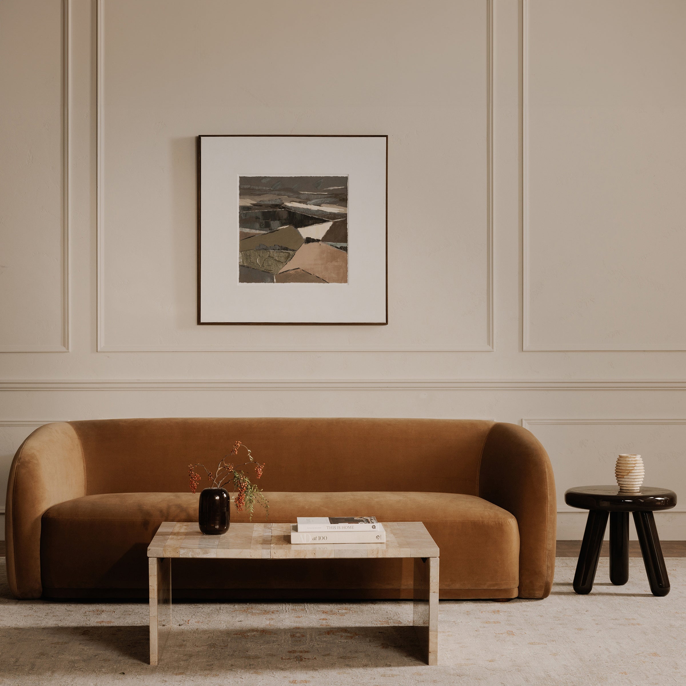 Moe's Home Vale Framed Painting - Thumbnail 4