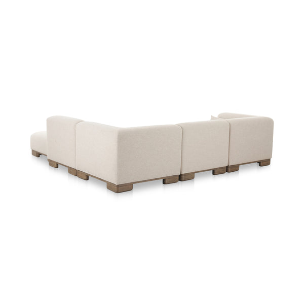June Dream Modular Sectional in Oatmeal by Moe's