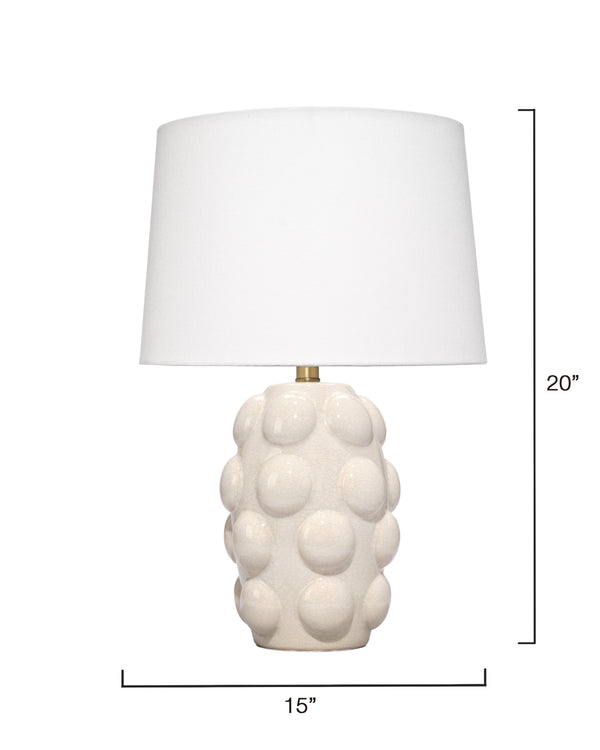 Silas Ceramic Table Lamp with Linen Shade