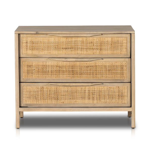 Sydney Large Nightstand in Natural Mango
