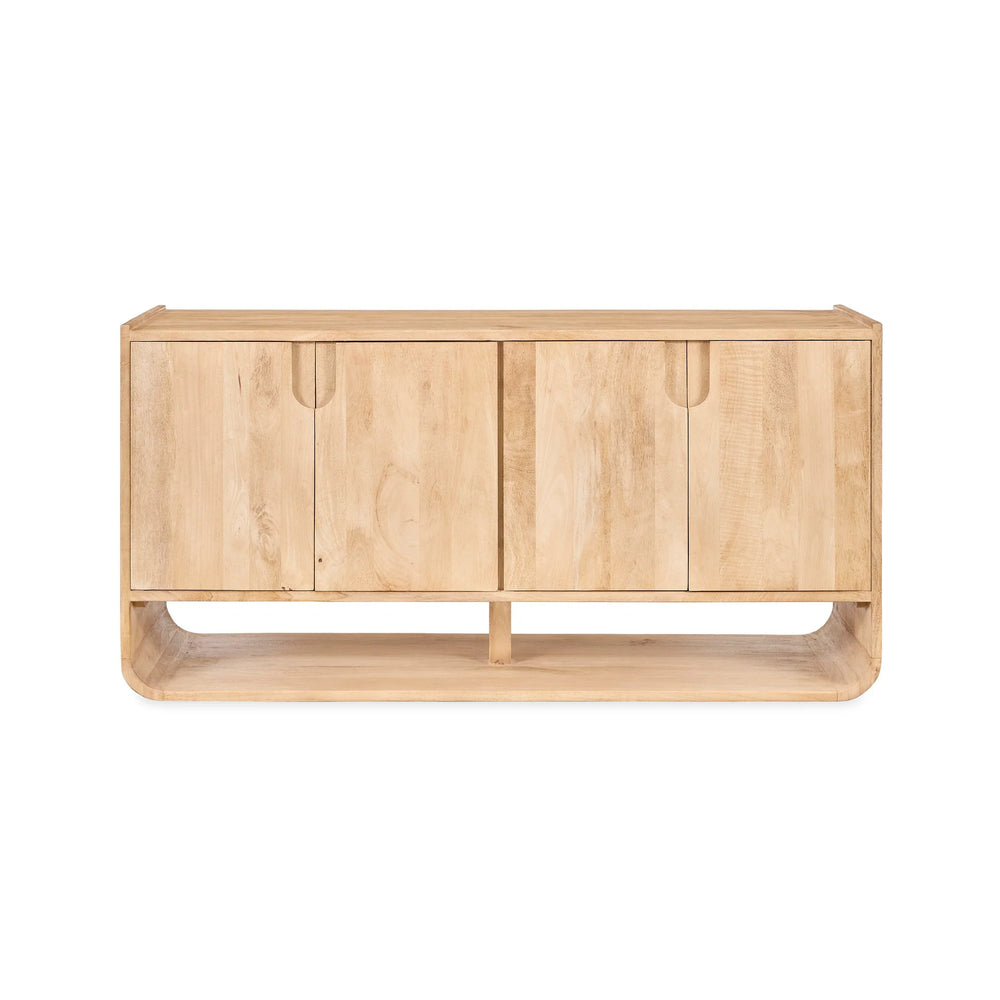 Laguna Solid Wood 4Dr Buffet in Natural Maple