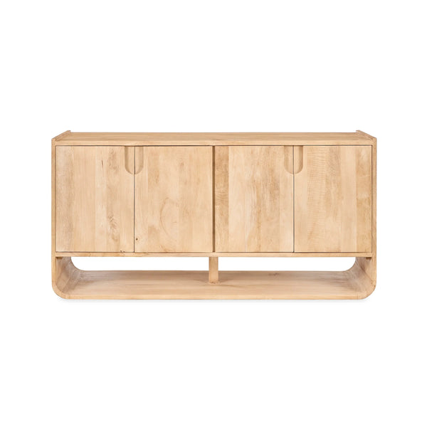 Laguna Solid Wood 4Dr Buffet in Natural Maple