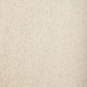 Westan Cream Boucle Fabric W/Light Brown Wood Accent Chair