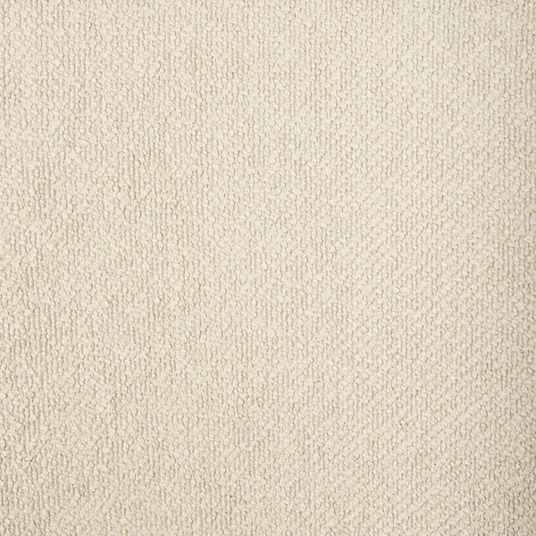 Westan Cream Boucle Fabric W/Light Brown Wood Accent Chair