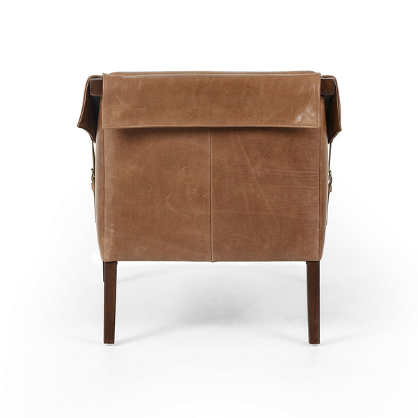 Bauer Leather Chair-Warm Taupe Dakota