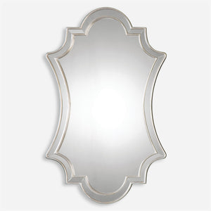 Elara Antiqued Silver Wall Mirror
