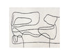 TILDA HAND -TUFTED RUG - IVORY / CHARCOAL - 8' X 10'