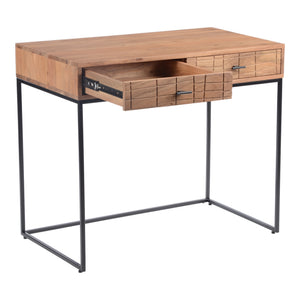 Atelier Desk in Natural Acacia Wood