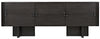 Amidala Mahogany and Veneer Sideboard with Brass Pulls in Two-Tone Pale