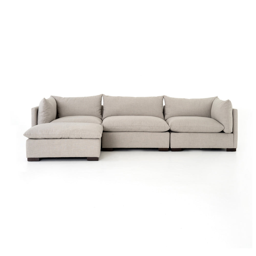 WESTWOOD 3-PIECE SECTIONAL W/ OTTOMAN- BENNETT MOON