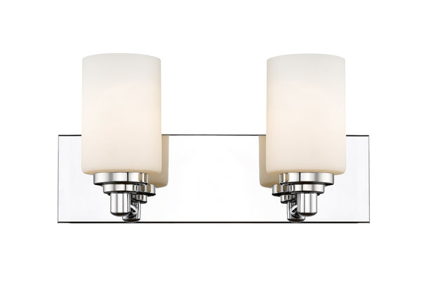 Soledad 2 Light Vanity in Chrome Finish