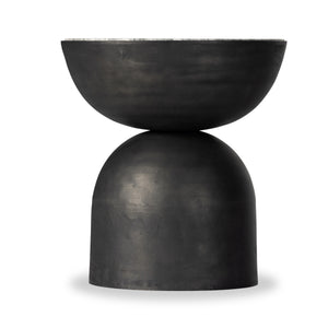 Corbett End Table In River Grey Marble