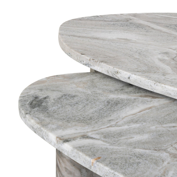 Zion Nesting Coffee Table Set - Sage Onyx