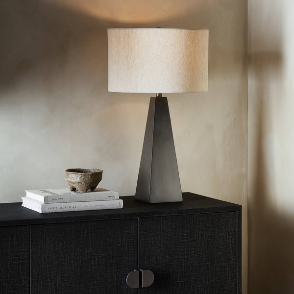 Cressida Sideboard - Black Linen