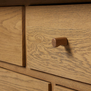 Millbrook Dresser - Natural Light Oak Veneer