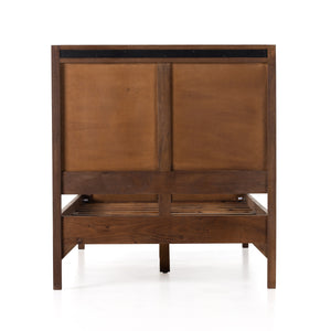 Sydney Bed In Brown Wash In Twin