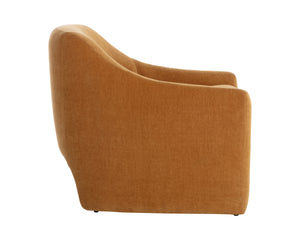 NEVAEH LOUNGE CHAIR - DANNY AMBER
