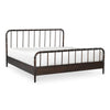 Moe's Vivian King Bed in Dark Brown
