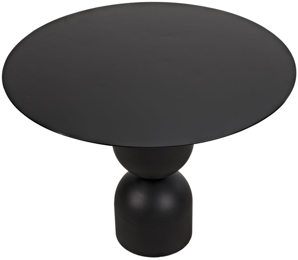 Wanda Dining Table, Black Steel
