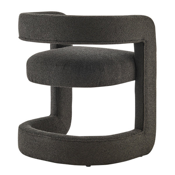 Althea Fabric Dining Side Chair, Palladian Charcoal