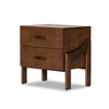 Halston Nightstand In Terra Brown Ash