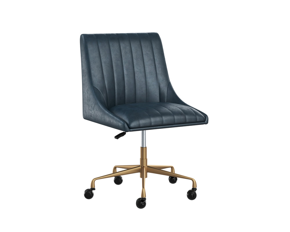 HALDEN OFFICE CHAIR - VINTAGE BLUE