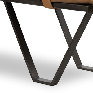 Darrow Bench In Palermo Cognac