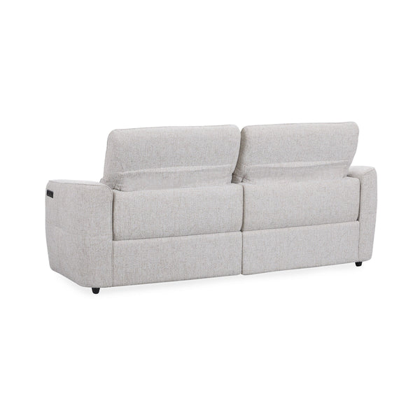 Ostend Upholstered Power Recliner Sofa with Headrest - Gray
