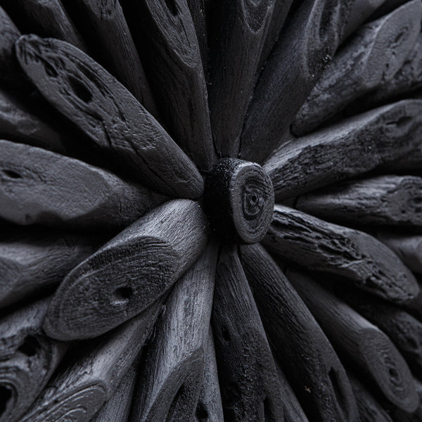 Bahama Black Wood Wall Decor