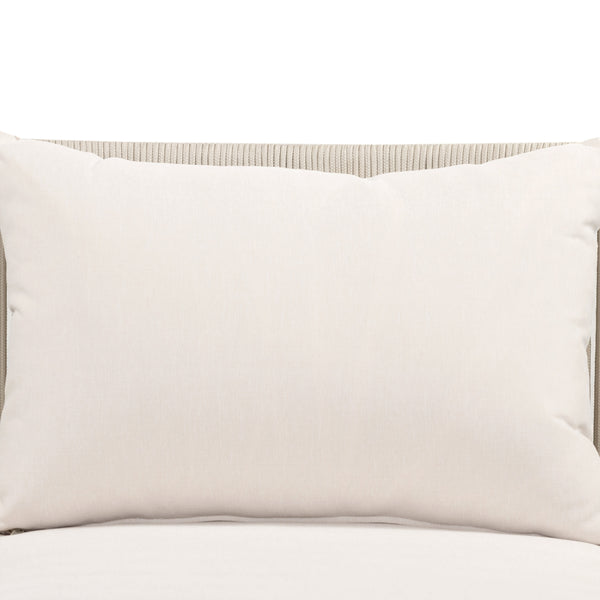 Rosen Outdoor Chaise In Natural Eucalyptus