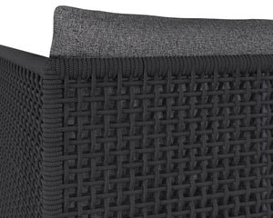 CRETE COUNTER STOOL - DARK GREY - GRACEBAY GREY
