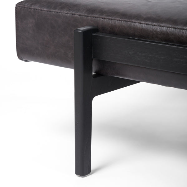 Fawkes Bench In Brushed Ebony