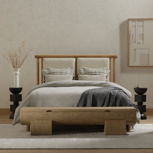 Montana Bed In Altro Snow In Queen