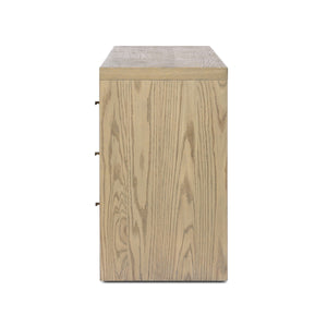 Torrington 6 Drawer Dresser - Sandy Oak Resawn