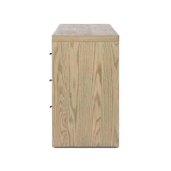 Torrington 6 Drawer Dresser - Sandy Oak Resawn