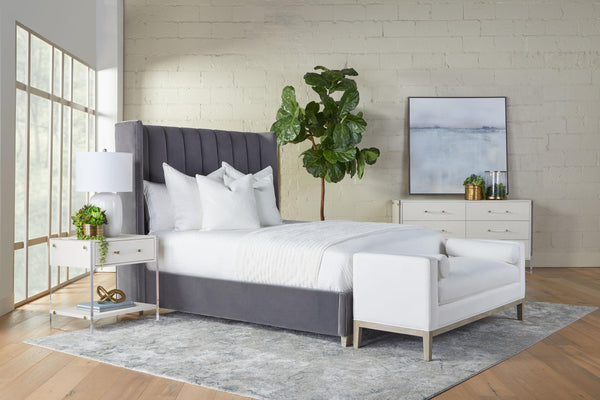 Sonia Shagreen 6-Drawer Double Dresser