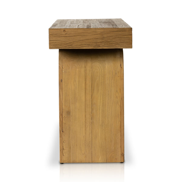 Keane Console Table In Natural Elm
