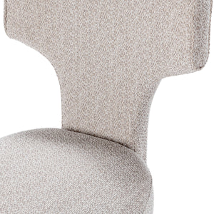 Khai Upholstered Dining Chair with Modern Silhouette