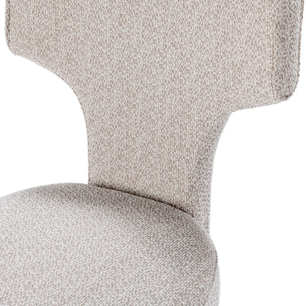Khai Upholstered Dining Chair with Modern Silhouette