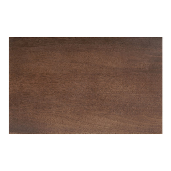 Rye 3 Drawer Nightstand in Warm Brown