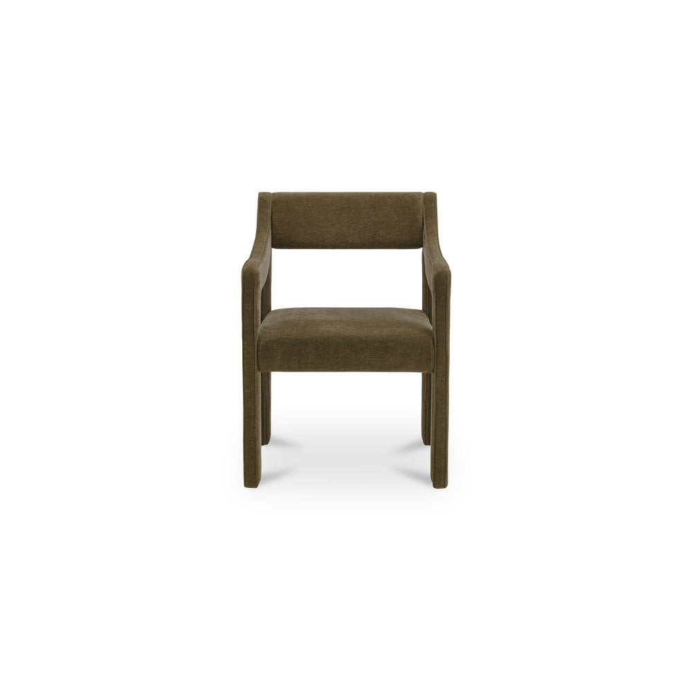 Moe's Elise Dining Chair in Cedar Green
