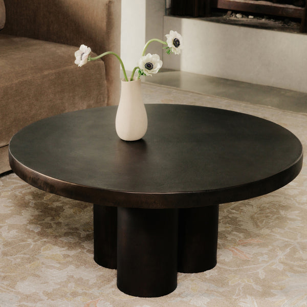 Moe's Logan Outdoor Coffee Table in Black