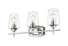 Joliet 3 Light Vanity in Chrome Finish