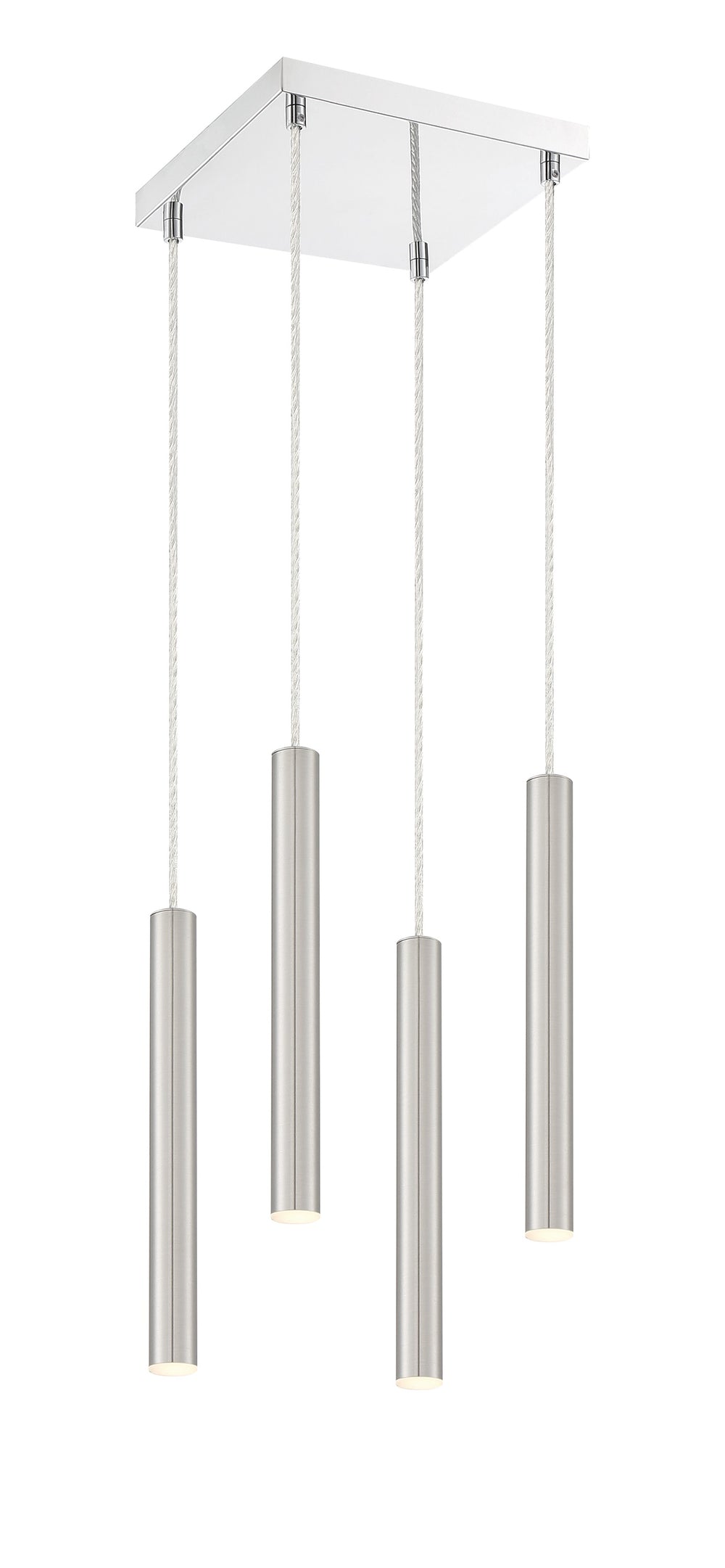 Forest 4 Light Island/Billiard in Chrome Finish