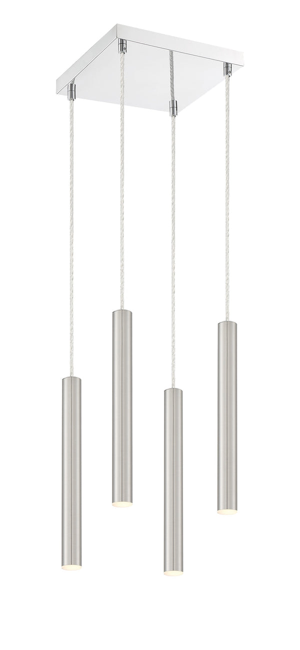 Forest 4 Light Island/Billiard in Chrome Finish