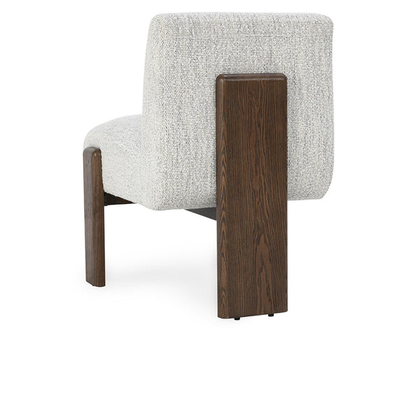 Chelsea Upholstered Dining Chair in Pixel Ivory