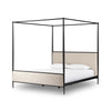 Xander Canopy Queen Bed - Savoy Parchment