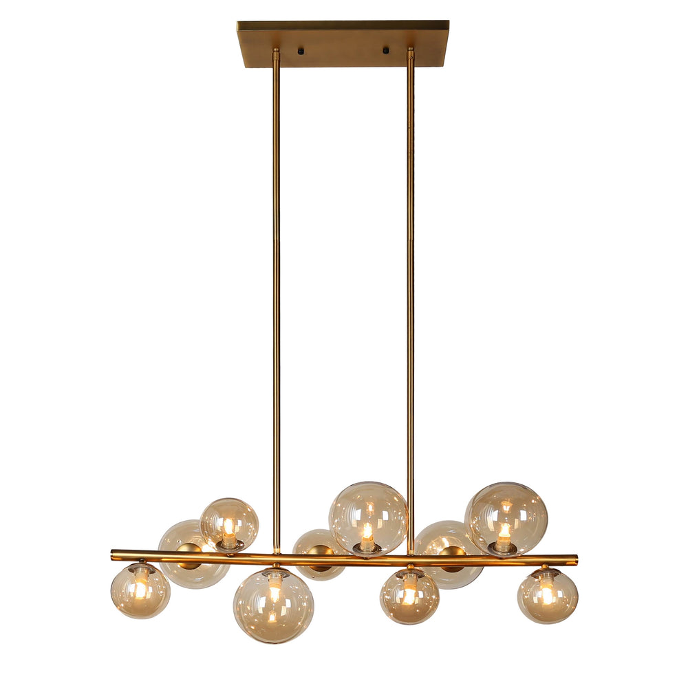 10LT Horizontal Pendant, Vintage Bronze Finish