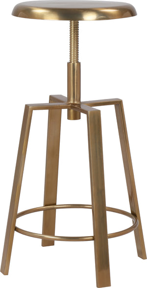 Jacqueline Counter/Bar Stool In Gold